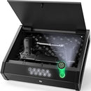 HOLEWOR Gun Safe Biometric Safes for Pistols Two Gun HK443 - - Scratch & Dent