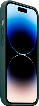 Apple iPhone 14 Pro Max Leather Case with MagSafe - Forest Green - Like New