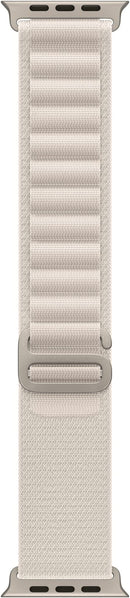 Apple Watch Band Alpine Loop band 49mm M MQE63AM/A - Starlight - Like New