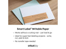 Cricut Joy Smart Label Writable Permanent Paper | 4 Sheets 5.5"x12" 2007361