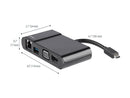 StarTech.com USB-C Multiport Adapter - USB-C Travel Dock with 4K HDMI