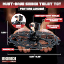 FORCE1 SKIBIDI TOILET TOY RC DRONE, FLYING BUZZSAW DRONES, 1080P CAMERA - BLACK - Brand New