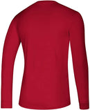 EK0129 Adidas Creator Long Sleeve Tee Shirt Power Red/White 3XL - Like New