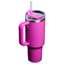 STANLEY 40 OZ. QUENCHER H2.0 FLOWSTATE TUMBLER - PUNCH SHIMMER - Like New
