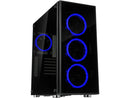 Rosewill ATX Mid Tower Gaming PC Computer Case 3 Sided Tempered Glass