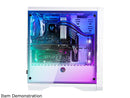 BitFenix Enso White, ATX Case Tempered Glass, Alchemy 3.0 Addressable