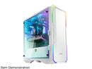 BitFenix Enso White, ATX Case Tempered Glass, Alchemy 3.0 Addressable