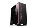 DIYPC Rainbow-Flash-G3 Black USB3.0 Steel/ Tempered Glass ATX Mid Tower Gaming