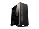 DIYPC Rainbow-Flash-G3 Black USB3.0 Steel/ Tempered Glass ATX Mid Tower Gaming