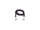 Belkin A3L781-07-BLK 7 ft. Cat 5E Black RJ45M/RJ45M Snagless Patch Cable