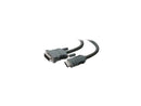 Belkin F2E8242B03 Black 1 x HDMI Male to 1 x DVI Male HDMI to DVI Cable Male to