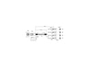 iStarUSA K-HD43XSAL-75 2.46 ft. HD miniSAS SFF-8643 to 4x SATA Latch Forward