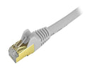 StarTech.com C6ASPAT10GR 10 ft. Cat 6 Gray Shielded Network Cable