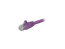 StarTech.com N6PATCH8PL 8 ft. Cat 6 Purple Cat 6 Cables