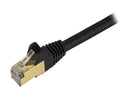 StarTech.com C6ASPAT6BK 6 ft. Cat 6A Black Shielded Network Ethernet Cable
