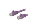 StarTech N6PATCH6INPL StarTech.com Cat6 Patch Cable - 6 in - Purple Ethernet