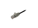 StarTech 6ft CAT6 Cable - Slim CAT6 Patch Cord - Black - Snagless