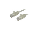 StarTech N6PAT3GRS Cat6 Ethernet Cable - 3 ft - Gray - Slim - Snagless RJ45