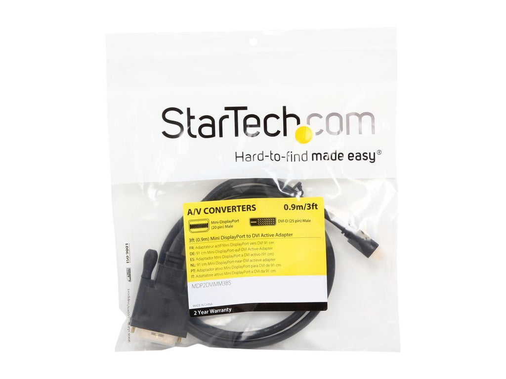 StarTech.com Câble adaptateur DisplayPort vers DVI-D de 91 cm