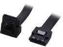 Rosewill SC-SATA3-18-LL-BK-90 18" 90 Degree to 180 Degree SATA III 6Gb/s Data