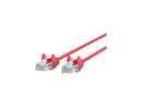 Belkin CE001B25-RED-S 25 ft. Cat 6 Red UTP Snagless 28AWG Patch Cable Bag &