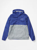 41520 Marmot Men's PreCip Eco Anorak Jacket Royal Night/Sleet XL - Like New