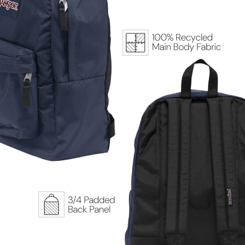 Zaino JanSport Superbreak One, Nero, Modello Js00T501008, Iconico E Leggero Per Scuola E Tempo Libero