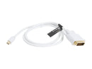 StarTech MDP2DVIMM3W 3 ft Mini DisplayPort to DVI Adapter Converter Cable - Mini
