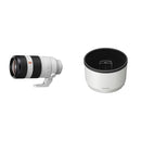 SONY FE 100-400MM F4.5–5.6 GM OSS WHITE with LENS HOOD FOR SEL100400GM - WHITE - Like New