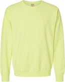Hanes Comfortwash Garment Dyed Fleece Sweatshirt GDH400 Kiwi L - Like New