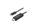 StarTech.com CDP2HD1MBNL USB C to HDMI Cable - 1m / 3 ft - Black - 4K at 60Hz -