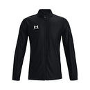 1365412 UNDER ARMOUR MEN'S CHALLENGER TRACK JACKET, SIZE EXTRA LARGE, BLACK - Brand New