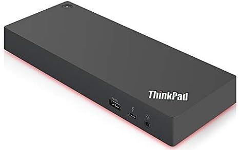 Lenovo USA ThinkPad Thunderbolt 3 Dock Gen 2 135W Dual UHD 4K 40AN0135US - Black Like New