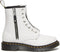 1460TZ Dr. Martens Women's 1460 Twin Zip Leather Lace Up Boots White/Sendal 11 Like New