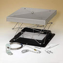 09110 8 in. x 13 in. Lock-Top Energy-Saving Damper - GRAY/BLACK - Like New