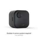 BLINK OUTDOOR 4 BATTERY EXTENSION PACK — 4 CAMERA 4-YEAR LIFE 53-032084 - BLACK - Like New