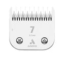 ANDIS ULTRA EDGE DOG CLIPPER BLADE SIZE-7 SKIP TOOTH 72610 - CHROME - Brand New