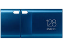 SAMSUNG Type-C USB Flash Drive, 128GB, Transfers 4GB Files in 11 Secs