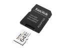 SanDisk 64GB High Endurance Video MicroSDXC Card with Adapter for Dash