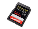 SanDisk 128GB Extreme PRO SDXC UHS-I Card - C10, U3, V30, 4K UHD, SD Card