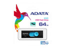 ADATA UV320 USB 3.1 64 GB Quick Slide Capless Flash Drive Black