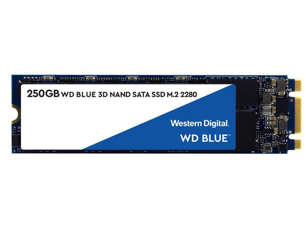 Western Digital 250GB WD Blue 3D NAND Internal PC SSD - SATA III 6 Gb/s