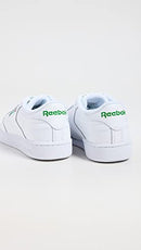 REEBOK CLUB C 85 SHOES SIZE 10 WHITE/GREEN - Like New