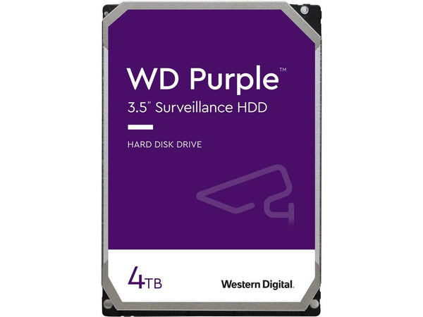 Western Digital 4TB WD Purple Surveillance Internal Hard Drive HDD - SATA