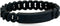 Marc Jacobs Standard Supply Braided Silicone Rubber Bracelet M5131091 - Black Like New