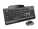 Kensington Pro Fit Wireless Media Desktop Set K72408US Black RF Wireless