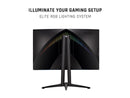 ViewSonic ELITE XG270QC 27 Inch Curved 1440p 1ms 165Hz Gaming Monitor