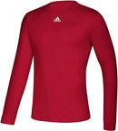 EK0129 Adidas Creator Long Sleeve Tee Shirt Power Red/White 3XL - Like New