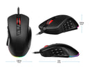 Rosewill RGB Gaming Mouse with Side Buttons, Interchangeable Side Plates