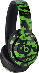 Beats Studio3 Wireless Bluetooth Headphones PSYCHWORLD LIMITED GREEN/BLACK - Like New